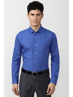 Peter England - Men Blue Slim Fit Formal Shirt