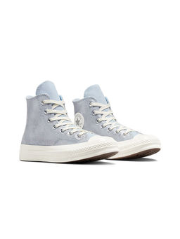 Converse - Unisex Chuck 70 Suede Shimmer High Top Sneakers