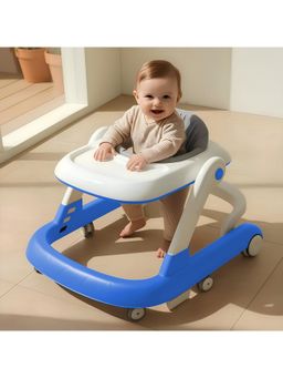StarAndDaisy - Baby Walker with Safety Wheels and Comfortable Seat -Blue-6-24 Months