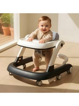 StarAndDaisy - Baby Walker with Safety Wheels and Comfortable Seat -Grey-6-24 Months