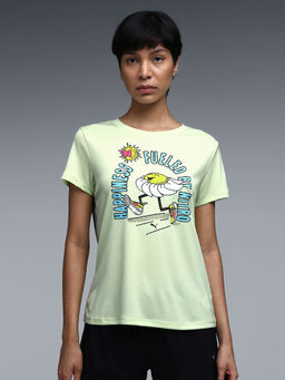 Puma - Womens Sweat-Wicking Nitro Graphic Running T-Shirt