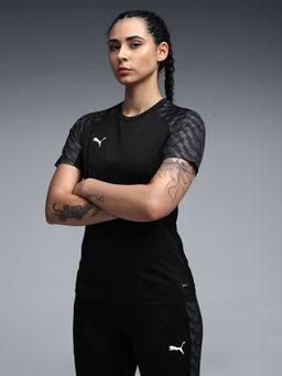 Puma - Teamliga26 Womens Raglan Black Football Jersey T-Shirt