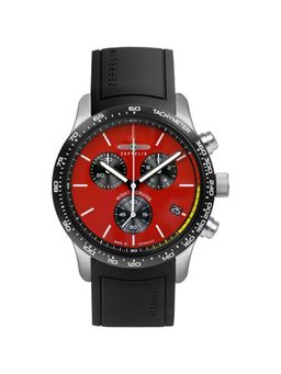 Zeppelin - Night Cruise Chronograph|Date|Small Seconds|Tachymeter Analog Dial Red Watch - 72885_KB (M)