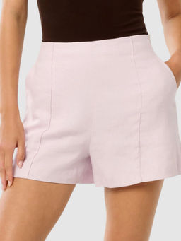 Forever New - Pink Solid Shorts