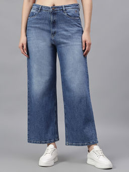 Cantabil - Blue Solid Jeans