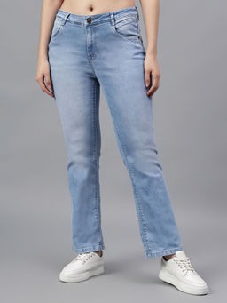 Cantabil - Blue Solid Jeans