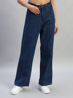 Cantabil - Blue Solid Jeans