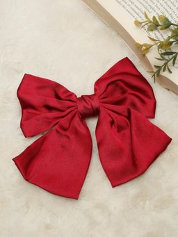 Stol'N - Bow Designed Hair Clip - Red