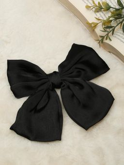 Stol'N - Bow Designed Hair Clip - Black