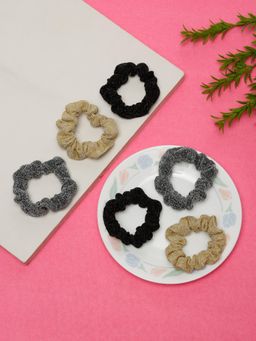 Stol'N - Shiny Scrunchies - Multi-Color (Pack of 6)