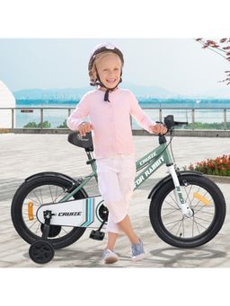 R for Rabbit - Cruize-14 Inch Bicycle Olive Green BLCROG14