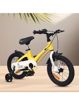 R for Rabbit - Tiny Toes Magna-14Inch Bicycle Yellow BLTMYL14