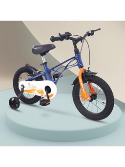 R for Rabbit - Tiny Toes Ryder-14Inch Bicycle Blue Orange BLTRBO14