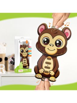 R for Rabbit - Orapple Tap N Play Musical Toy Monkey ORMTTNPM1