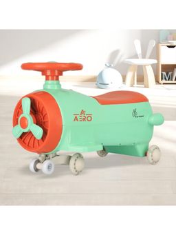 R for Rabbit - Iya Aero Swing Car Green Orange SCIIAEGO6