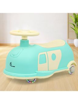 R for Rabbit - Iya Caravan Swing Car Green Beige SCIICVGB9