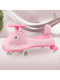 R for Rabbit - Iya Dino Swing Car Blush Pink SCIIDBP08