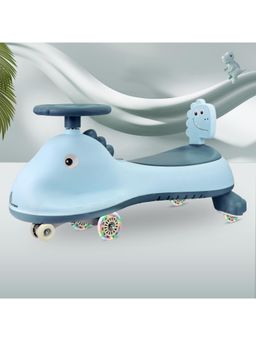 R for Rabbit - Iya Dino Swing Car Sky Blue SCIIDSB08