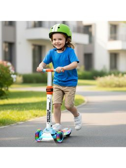 R for Rabbit - Road Runner Stellar Scooter Blue Orange SRRRSBO14