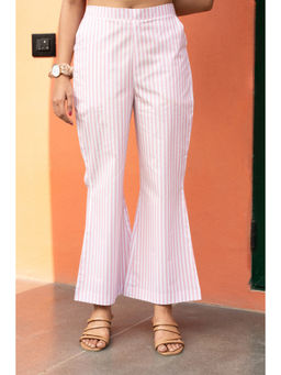 GulaboSitabo - Baby Pink Candy Stripes Pure Cotton Pant