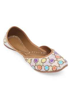 NR by Nidhi Rathi - Multi-Colored Embellished & Embroidered Ethnic Juttis