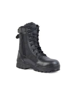 XHUGOY - Men Black Combat Boots