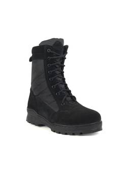 XHUGOY - Men Black Combat Boots