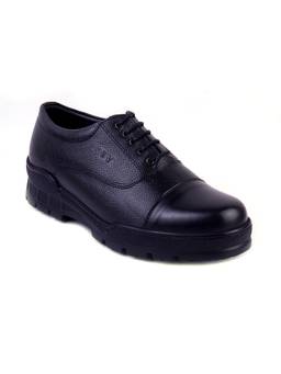 XHUGOY - Men Black Formal Oxfords