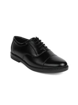 XHUGOY - Men Black Formal Oxfords