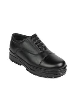 XHUGOY - Black Police Derbies for Men