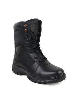 XHUGOY - Men Black Tactical Combat Boots