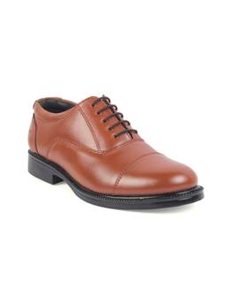 XHUGOY - Tan Medium Range Police Oxfords for Men