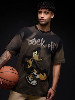 The Souled Store - Looney Tunes Back Off Men Oversized T-Shirts