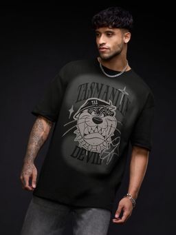 The Souled Store - Official Looney Tunes Go Taz Men Oversized T-Shirts