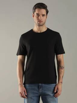 Tommy Hilfiger - Solid Regular Fit Cotton T-Shirt