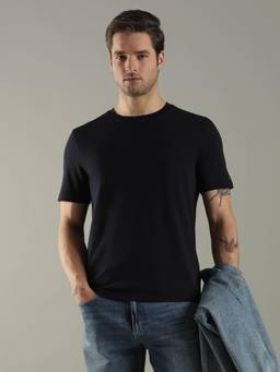 Tommy Hilfiger - Solid Regular Fit Cotton T-Shirt