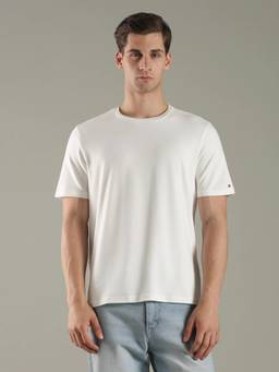 Tommy Hilfiger - Solid Regular Fit Cotton T-Shirt