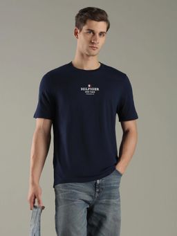 Tommy Hilfiger - Logo Regular Fit Cotton T-Shirt