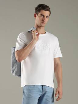 Tommy Hilfiger - Embroidered Logo Regular Fit Cotton T-Shirt