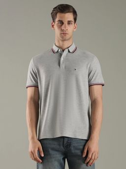 Tommy Hilfiger - Melange Regular Fit Cotton Polo T-Shirt