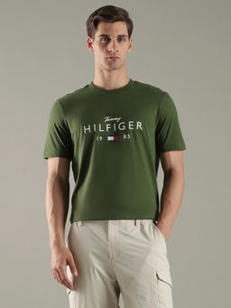 Tommy Hilfiger - Logo Regular Fit Cotton T-Shirt