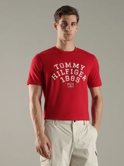 Tommy Hilfiger - Logo Regular Fit Cotton T-Shirt