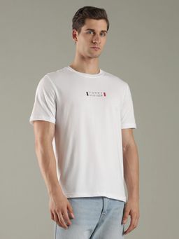 Tommy Hilfiger - Logo Regular Fit Cotton T-Shirt