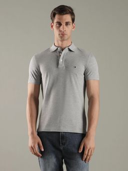 Tommy Hilfiger - Melange Slim Fit Cotton Polo T-Shirt