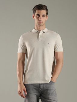 Tommy Hilfiger - Melange Regular Fit Cotton Polo T-Shirt