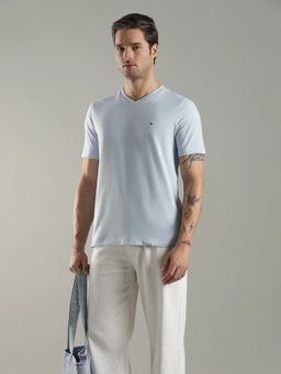 Tommy Hilfiger - Solid Regular Fit Cotton T-Shirt