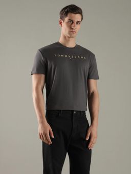 Tommy Hilfiger - Embroidered Logo Regular Fit Cotton T-Shirt