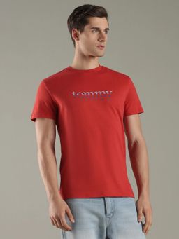 Tommy Hilfiger - Logo Slim Fit Cotton T-Shirt