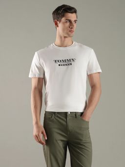 Tommy Hilfiger - Logo Regular Fit Cotton T-Shirt