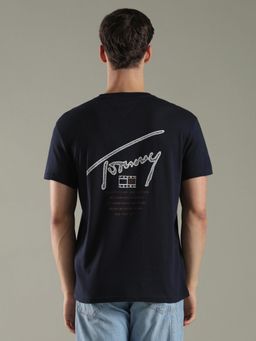 Tommy Hilfiger - Typographic Regular Fit Cotton T-Shirt